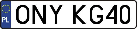 ONYKG40