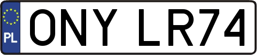 ONYLR74