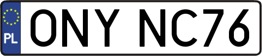 ONYNC76