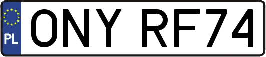 ONYRF74