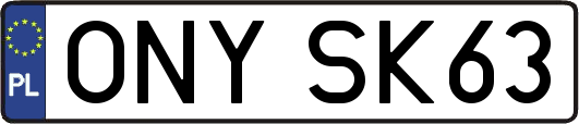ONYSK63