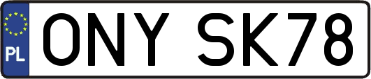 ONYSK78