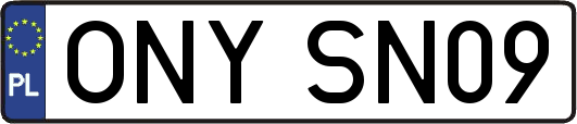ONYSN09