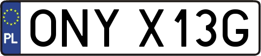 ONYX13G