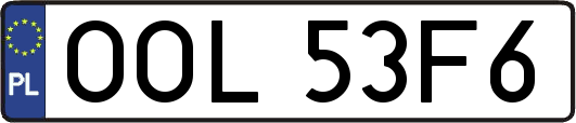 OOL53F6