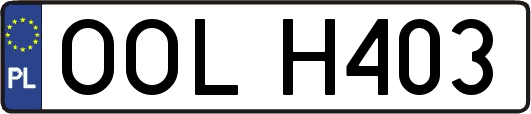 OOLH403