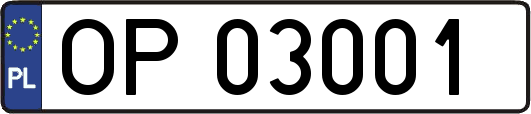 OP03001