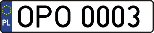 OPO0003