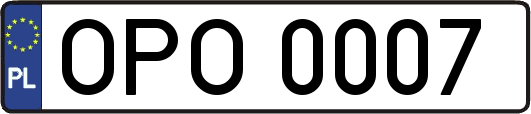 OPO0007