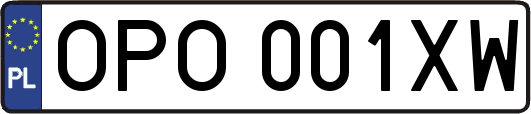 OPO001XW