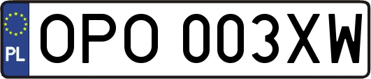 OPO003XW