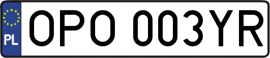 OPO003YR