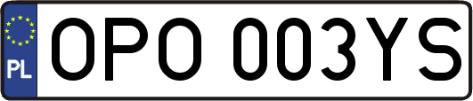 OPO003YS