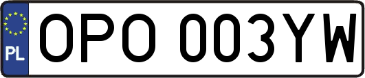 OPO003YW