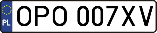 OPO007XV