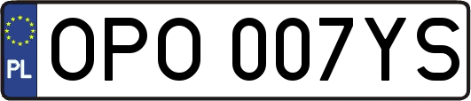 OPO007YS
