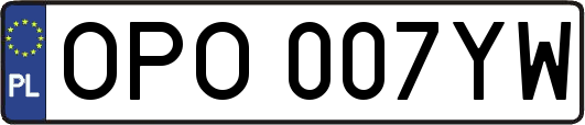 OPO007YW