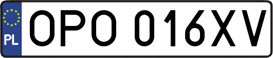 OPO016XV