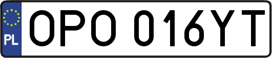 OPO016YT