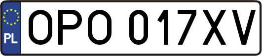 OPO017XV