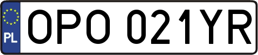 OPO021YR