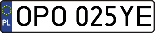 OPO025YE