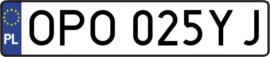 OPO025YJ