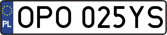 OPO025YS