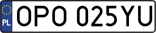 OPO025YU