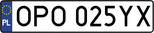 OPO025YX