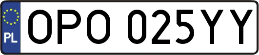OPO025YY