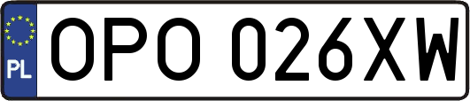 OPO026XW