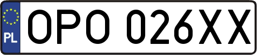 OPO026XX