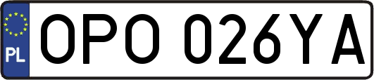 OPO026YA
