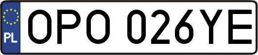 OPO026YE