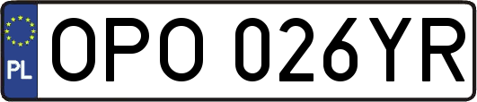 OPO026YR