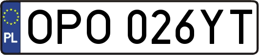 OPO026YT
