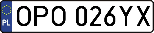 OPO026YX