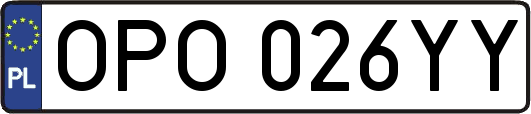 OPO026YY