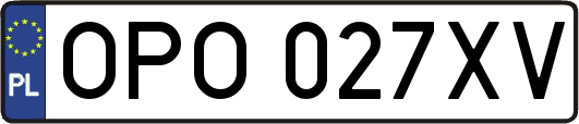 OPO027XV