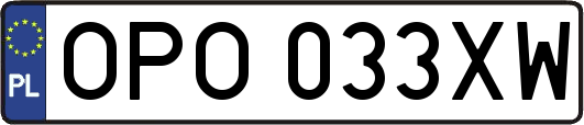 OPO033XW