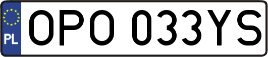 OPO033YS
