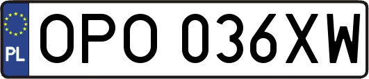 OPO036XW