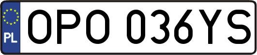 OPO036YS