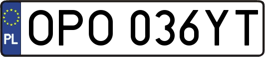 OPO036YT