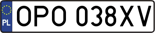 OPO038XV