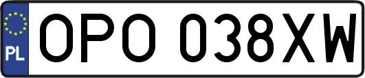 OPO038XW