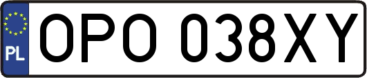 OPO038XY