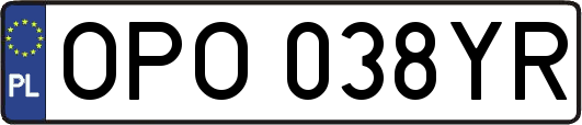 OPO038YR
