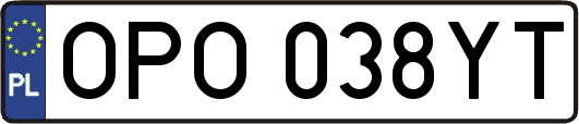 OPO038YT